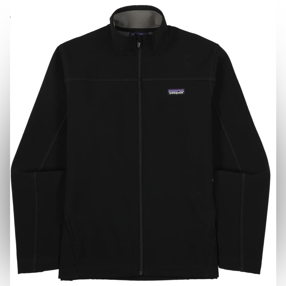Patagonia Leeway black Jacket Windproof Soft Shell men’s size XL